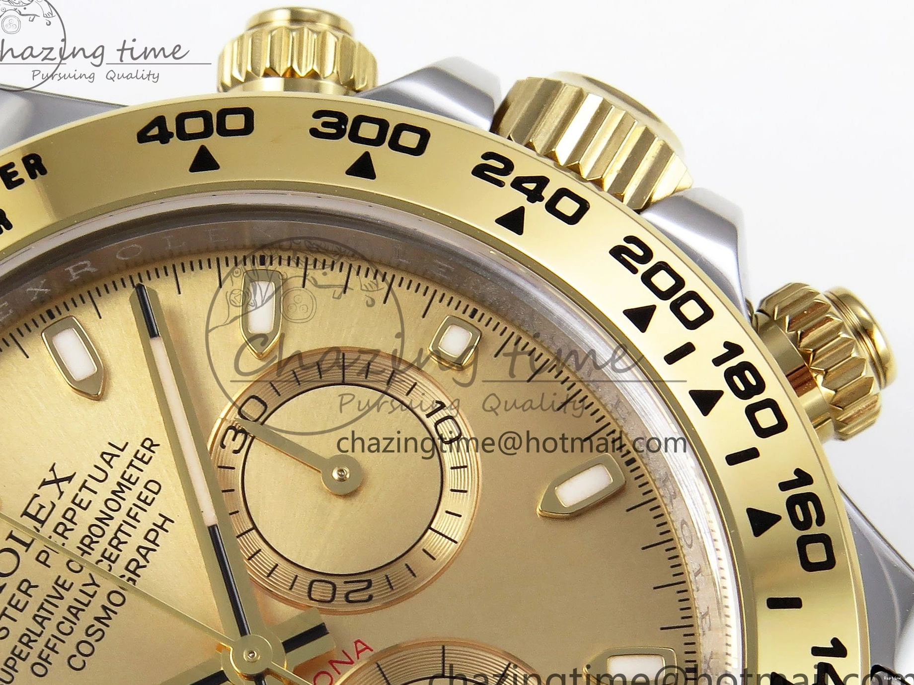 1222 Packable Daytona 116503 Clean 1:1 Best Edition YG Dial on SS YG Bracelet SA4130 V 1672